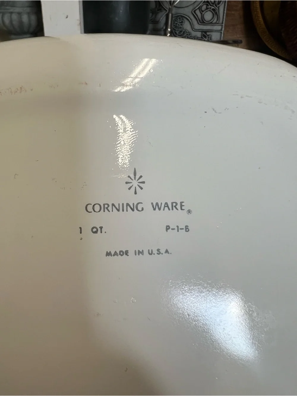 Vintage Corning ware cornflower blue 1 quart lidded casserole dish cookware